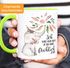 Kaffeetasse Elefant Ich habe heute nichts zu tun außer fröhlich zu sein Spruch-Tasse Geschenk MoonWorks® Innenfarbepreview
