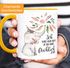 Kaffeetasse Elefant Ich habe heute nichts zu tun außer fröhlich zu sein Spruch-Tasse Geschenk MoonWorks® Innenfarbepreview