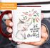 Kaffeetasse Elefant Ich habe heute nichts zu tun außer fröhlich zu sein Spruch-Tasse Geschenk MoonWorks® Innenfarbepreview