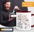 Kaffeetasse Elefant Ich habe heute nichts zu tun außer fröhlich zu sein Spruch-Tasse Geschenk MoonWorks® Innenfarbepreview