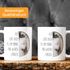 Kaffeetasse Geschenk Tasse Ich liebe dich bis zum Mond und wieder zurück Liebe Spruch Love Quote MoonWorks®preview