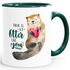 Kaffeetasse Geschenk Tasse There is no otter like you Liebe Spruch Love Quote lustig verliebt Freund Freundin MoonWorks®preview