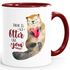 Kaffeetasse Geschenk Tasse There is no otter like you Liebe Spruch Love Quote lustig verliebt Freund Freundin MoonWorks®preview