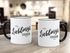 Kaffeetasse Geschenktasse Tasse Lieblingscousin Lieblingskusin Geschenk Familie Cousin MoonWorks® einfarbigpreview