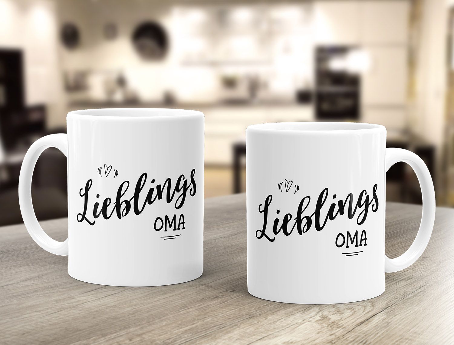 Emaille Tasse Becher Lieblingsoma Geschenk Familie Oma Großmutter Großeltern