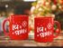 Kaffeetasse Let it snow Winter Weihnachten Spruch Schnee Eiskirstalle Schneeflocken Autiga®preview