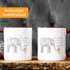 Kaffeetasse Liebe muss nicht perfekt sein sondern echt Elefant Maus Geschenk-Tasse MoonWorks® Teetasse Keramiktasse Innenfarbepreview