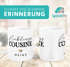 Kaffeetasse Lieblings Cousin Cousine mit Herz personalisierte Tasse Individuelle Namenstasse SpecialMe®preview