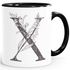 Kaffeetasse Monogramm Initiale Geschenk-Motiv Tasse personalisierte Namenstasse personalisierte Geschenke SpecialMe®preview