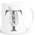 Kaffeetasse Monogramm Initiale Geschenk-Motiv Tasse personalisierte Namenstasse personalisierte Geschenke SpecialMe®preview