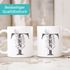 Kaffeetasse Monogramm Initiale Geschenk-Motiv Tasse personalisierte Namenstasse personalisierte Geschenke SpecialMe®preview