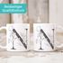 Kaffeetasse Monogramm Initiale Geschenk-Motiv Tasse personalisierte Namenstasse personalisierte Geschenke SpecialMe®preview