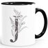 Kaffeetasse Monogramm Initiale Geschenk-Motiv Tasse personalisierte Namenstasse personalisierte Geschenke SpecialMe®preview