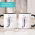 Kaffeetasse Monogramm Initiale Geschenk-Motiv Tasse personalisierte Namenstasse personalisierte Geschenke SpecialMe®preview