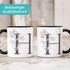Kaffeetasse Monogramm Initiale Geschenk-Motiv Tasse personalisierte Namenstasse personalisierte Geschenke SpecialMe®preview
