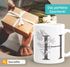 Kaffeetasse Monogramm Initiale Geschenk-Motiv Tasse personalisierte Namenstasse personalisierte Geschenke SpecialMe®preview