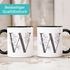 Kaffeetasse Monogramm Initiale Geschenk-Motiv Tasse personalisierte Namenstasse personalisierte Geschenke SpecialMe®preview