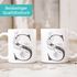 Kaffeetasse Monogramm Initiale Geschenk-Motiv Tasse personalisierte Namenstasse personalisierte Geschenke SpecialMe®preview
