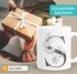 Kaffeetasse Monogramm Initiale Geschenk-Motiv Tasse personalisierte Namenstasse personalisierte Geschenke SpecialMe®preview