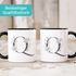 Kaffeetasse Monogramm Initiale Geschenk-Motiv Tasse personalisierte Namenstasse personalisierte Geschenke SpecialMe®preview