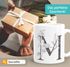 Kaffeetasse Monogramm Initiale Geschenk-Motiv Tasse personalisierte Namenstasse personalisierte Geschenke SpecialMe®preview