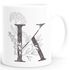 Kaffeetasse Monogramm Initiale Geschenk-Motiv Tasse personalisierte Namenstasse personalisierte Geschenke SpecialMe®preview