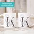Kaffeetasse Monogramm Initiale Geschenk-Motiv Tasse personalisierte Namenstasse personalisierte Geschenke SpecialMe®preview