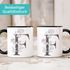 Kaffeetasse Monogramm Initiale Geschenk-Motiv Tasse personalisierte Namenstasse personalisierte Geschenke SpecialMe®preview