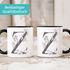 Kaffeetasse Monogramm Initiale Geschenk-Motiv Tasse personalisierte Namenstasse personalisierte Geschenke SpecialMe®preview