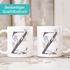 Kaffeetasse Monogramm Initiale Geschenk-Motiv Tasse personalisierte Namenstasse personalisierte Geschenke SpecialMe®preview