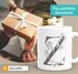 Kaffeetasse Monogramm Initiale Geschenk-Motiv Tasse personalisierte Namenstasse personalisierte Geschenke SpecialMe®preview
