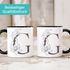 Kaffeetasse Monogramm Initiale Geschenk-Motiv Tasse personalisierte Namenstasse personalisierte Geschenke SpecialMe®preview