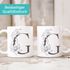 Kaffeetasse Monogramm Initiale Geschenk-Motiv Tasse personalisierte Namenstasse personalisierte Geschenke SpecialMe®preview
