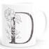 Kaffeetasse Monogramm Initiale Geschenk-Motiv Tasse personalisierte Namenstasse personalisierte Geschenke SpecialMe®preview