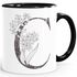 Kaffeetasse Monogramm Initiale Geschenk-Motiv Tasse personalisierte Namenstasse personalisierte Geschenke SpecialMe®preview