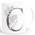 Kaffeetasse Monogramm Initiale Geschenk-Motiv Tasse personalisierte Namenstasse personalisierte Geschenke SpecialMe®preview
