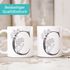 Kaffeetasse Monogramm Initiale Geschenk-Motiv Tasse personalisierte Namenstasse personalisierte Geschenke SpecialMe®preview