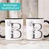 Kaffeetasse Monogramm Initiale Geschenk-Motiv Tasse personalisierte Namenstasse personalisierte Geschenke SpecialMe®preview