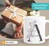 Kaffeetasse Monogramm Initiale Geschenk-Motiv Tasse personalisierte Namenstasse personalisierte Geschenke SpecialMe®preview