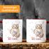 Kaffeetasse Only you singende Eule Owl Liebe Love Watercolor I love you Ich liebe dich MoonWorks® Geschenk-Tasse Innenfarbepreview
