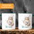 Kaffeetasse Only you singende Eule Owl Liebe Love Watercolor I love you Ich liebe dich MoonWorks® Geschenk-Tasse Innenfarbepreview