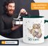 Kaffeetasse Only you singende Eule Owl Liebe Love Watercolor I love you Ich liebe dich MoonWorks® Geschenk-Tasse Innenfarbepreview