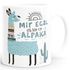 Kaffeetasse Spruch Mir egal ich bin ein Alpaka - Alpaka-Motiv Lama Geschenk Alpaka-Liebhaber Bürotasse SpecialMe®preview