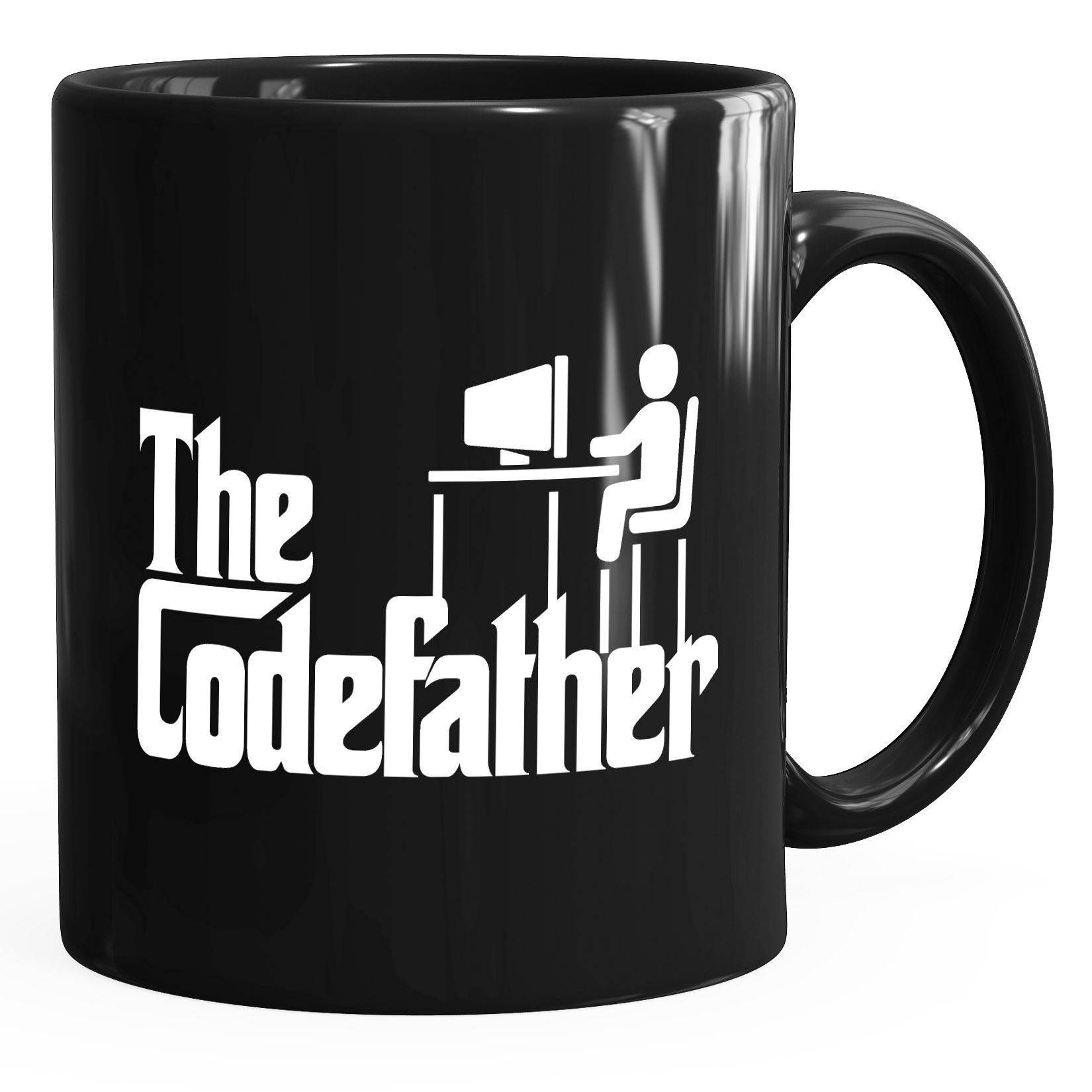 Kaffeetasse The Codefather Programmierer IT Informatiker Coder Geschenk-Tasse MoonWorks®