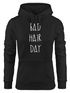 Kapuzen-Pullover Damen Bad Hair Day Motiv Hoodie Moonworks®preview