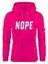 Kapuzen-Pullover Damen NOPE Hoodie Moonworks®preview