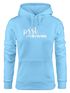 Kapuzen-Pullover Damen Psst I`m dreaming Müde Schlafen Hoodie Moonworks®preview