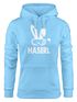 Kapuzen Pullover Damen Ski-Haserl Ski-Hase Après Ski Party Ski-Fahrer Snowboard-Fahrer Hoodie Frauen Moonworks®preview