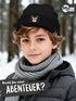 Kinder Beanie Jungen Aufdruck Rentier Rudolph Print Strickmütze Grafik Print Weihnachtsdesign MoonWorks®preview