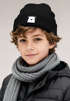 Kinder Beanie Jungen Design Bär Eisbär Aufdruck Print Strickmütze Geschenkidee Winter Advent Weihnachten SpecialMe®preview